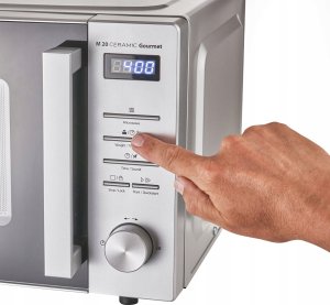 Kuchenka mikrofalowa Caso Caso | Ceramic Gourmet Microwave Oven | M 20 | Free standing | 700 W | Silver 5
