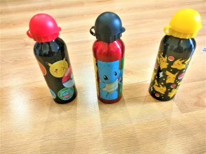 Kids Euroswan Bidon aluminiowy Pokemon 500ml PK00014 p12 3wz 2