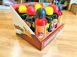 Kids Euroswan Bidon aluminiowy Pokemon 500ml PK00014 p12 3wz 3