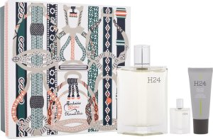 Hermès Set Hermes: H24, Eau De Toilette, For Men, 100 ml + H24, Eau De Toilette, For Men, 5 ml *Miniature + H24, Energy & Hydration, Cream, For Face, 20 ml For Men 1