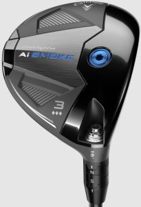 CALLAWAY morele Kij golfowy fairway wood Callaway PARADYM Ai SMOKE Triple Diamond FW3 (15 stopni, szaft Denali 70, X-Stiff) 1