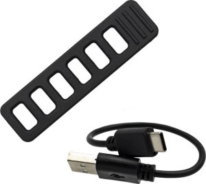 MacTronic Lampka tylna Mactronic Loop, 25 lm, COB, USB-C 5