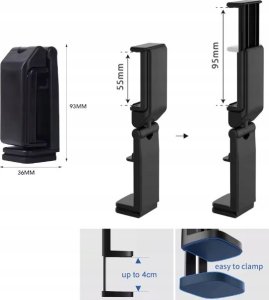Vega ECONOMY UCHWYT UNIWERSALNY SAMOLOT SKŁADANY PODRÓŻNY> 7