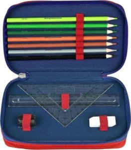 Piórnik Undercover Potrójny Piórnik z Wyposażeniem, Spider-Man 3