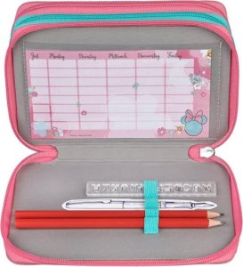 Piórnik Undercover Potrójny Piórnik z Wyposażeniem, Myszka Minnie 5