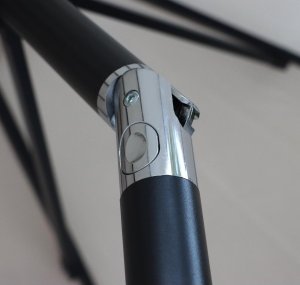 Saska Garden PARASOL OGRODOWY Z OŚWIETLENIEM LED 300CM COCCORA 2