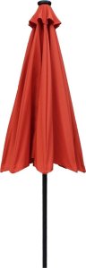 Saska Garden PARASOL OGRODOWY Z OŚWIETLENIEM LED 300CM COCCORA 9