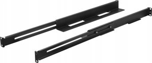 Lanberg Zestaw szyn montażowych do szaf 19" przesuwne 396 x 680 mm czarny 2