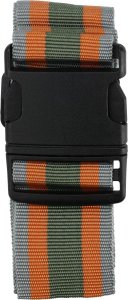 ProWorld UNIWERSALNY PAS ZABEZPIECZAJĄCY DO WALIZKI SPINAJĄCY 180x4,8CM PROWORLD SZARY 2