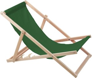 vidaXL Woodok lezak zielony zmontowany 2