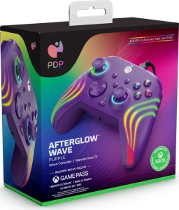 Pad PDP PDP XS Pad przewodowy Afterglow WAVE - fioletowy 1