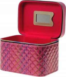 Adar Kuferek M walizka z lusterkiem na zamek 21x14x13cm 3