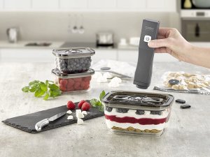 Caso Caso | Vacu OneTouch Vacuum sealer Eco-Set | Juodas 5