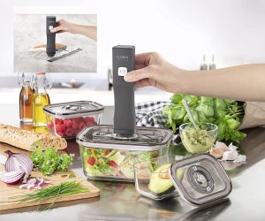 Caso Caso | Vacu OneTouch Vacuum sealer Eco-Set | Juodas 6