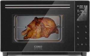 Mini piekarnik Caso Caso | Electronic Oven | TO 32 | Electric | Easy to clean: Interior with high-quality anti-stick coating | Sensor touch | Height 34.5 cm | Plotis 54 cm | Juodas 1