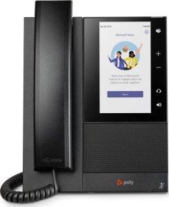 Telefon Poly POLY Biznesowy telefon multimedialny CCX 505 do aplikacji Microsoft Teams, z obsługą PoE 1