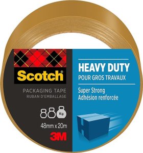 Scotch Taśma pakowa SCOTCH® Heavy Duty, 48mm x 20.3m, 1szt., brązowa 1