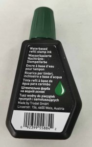 Trodat Farba do stemplowania zielony 28ML 7011/SB 4