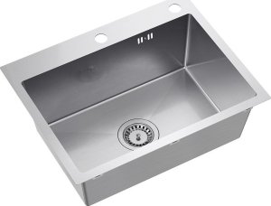 Zlewozmywak Quadron Zlewozmywak stalowy LUKE 110 WORKSTATION Nikiel szczotkowany 3