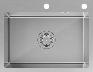 Zlewozmywak Quadron Zlewozmywak stalowy LUKE 110 WORKSTATION Nikiel szczotkowany 4