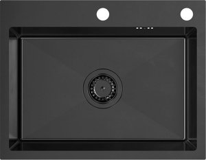 Zlewozmywak Quadron Zlewozmywak stalowy LUKE 110 WORKSTATION Czarny 4