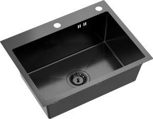 Zlewozmywak Quadron Zlewozmywak stalowy LUKE 110 WORKSTATION Czarny 5