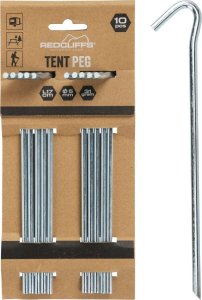Redcliffs ŚLEDZIE DO NAMIOTU 17CM KPL. 10SZT METAL REDCLIFFS 2