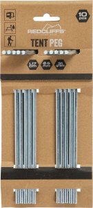 Redcliffs ŚLEDZIE DO NAMIOTU 17CM KPL. 10SZT METAL REDCLIFFS 3