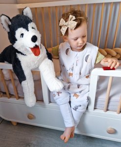 PULP BAMBOO Śpiworek całoroczny ze skarpetkami 1 TOG -Zwierzątka w podróży- od 1 roku do 2,5r 7