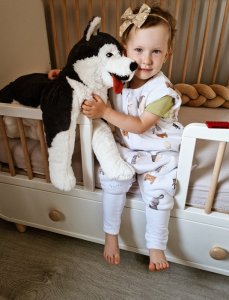 PULP BAMBOO Śpiworek całoroczny ze skarpetkami 1 TOG -Zwierzątka w podróży- od 1 roku do 2,5r 9