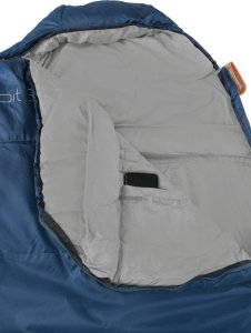 Easy Camp Śpiwór syntetyczny Easy Camp Orbit 300 (205 cm) - blue Uniwersalny 4