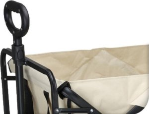 Redcliffs WÓZEK TURYSTYCZNO PLAŻOWY SKŁADANY 75X52X48CM Z UCHWYTEM REDCLIFFS 2