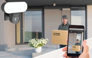 Kamera IP Gosund Inteligentna kamera zewnętrzna WiFi z reflektorem Gosund IPC3, IP65 Tuya 9