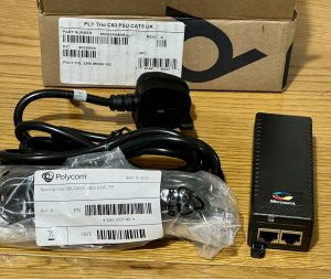 Poly POLY Zasilacz Trio C60 z kablem zasilającym i CAT-5 1