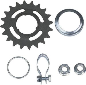 XMX Koło tylne 28" obręcz stożkowa czarna, piasta samohamowna Velosteel Uniwersalny 3