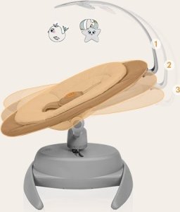 Lionelo Gultukas-sūpynės Mell, beige 23