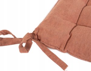 Home Styling Collection Kwadratowa poduszka na krzesło, 40 x 40 cm 2