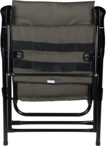 Saska Garden KRZESŁO OGRODOWE SKŁADANE 59X66X45/90CM Z PODUSZKĄ SZARE 7