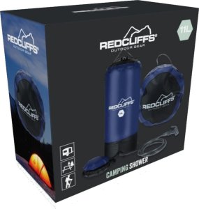 Redcliffs PRYSZNIC SOLARNY KEMPINGOWY TURYSTYCZNY 11L Z POMPKĄ REDCLIFFS 2