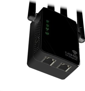 Adapter USB SwiatKabli Wzmacniacz sygnału WIFI REPEATER LAN 300Mbps  4 anteny 2dBi 3