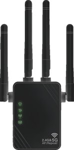 Adapter USB SwiatKabli Wzmacniacz sygnału WIFI REPEATER LAN 300Mbps  4 anteny 2dBi 5