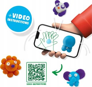 SES Creative SES Ciasto FunDo Dzikie zwierzęta 00813 08130 4