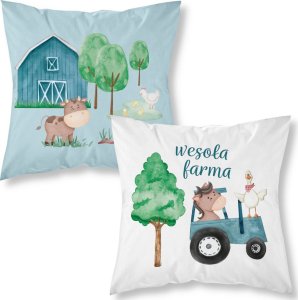 estilex Poszewka 40X40 Dla Dzieci Wesoła Farma 04B 1