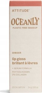 Attitude Oceanly, Błyszczyk do ust, Ginger, 3,4 g 2