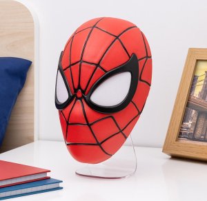 Paladone PALADONE Lampka Marvel Spiderman maska ścienno-biurkowa (wysokość: 15 cm) 3