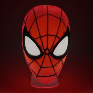 Paladone PALADONE Lampka Marvel Spiderman maska ścienno-biurkowa (wysokość: 15 cm) 4