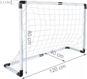 Trizand Bramka piłkarska + piłka + pompka 23459 8
