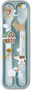 Rosti Mepal 2 ŁYŻKI DO KARMIENIA MIO LITTLE FARM 108032065399 2