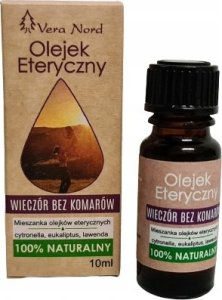 Dyfuzor zapachowy Vera-Nord VERA NORD_Naturalny olejek zapachowy Wieczór Bez Komarów 10ml 2