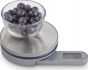 Waga kuchenna Caso | Scales | Kitchen EcoMate* | Maximum weight (capacity) 5kg | Graduation 1 g | Ekranas type LCD | Stal nierdzewna 5